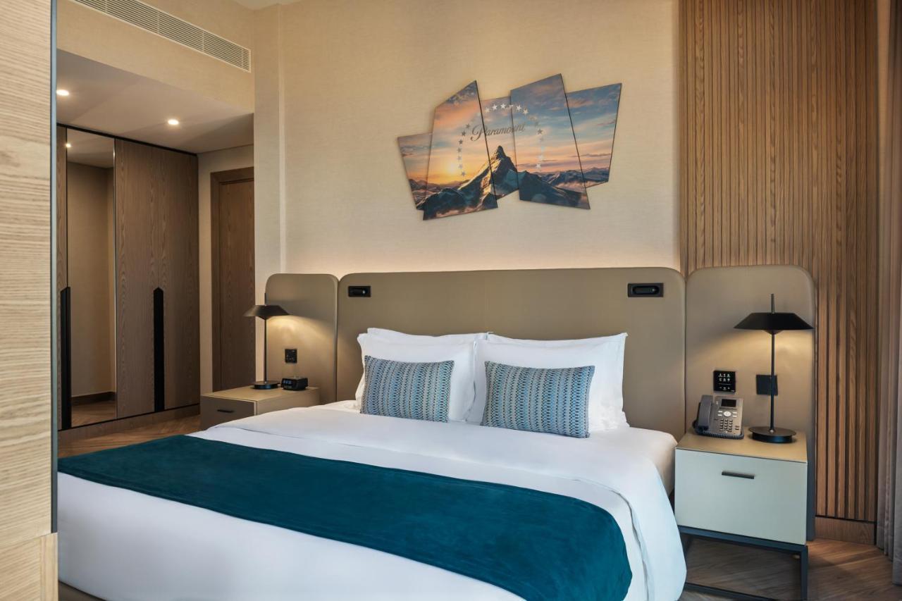 Paramount Hotel Midtown Ντουμπάι Εξωτερικό φωτογραφία A bedroom at the hotel