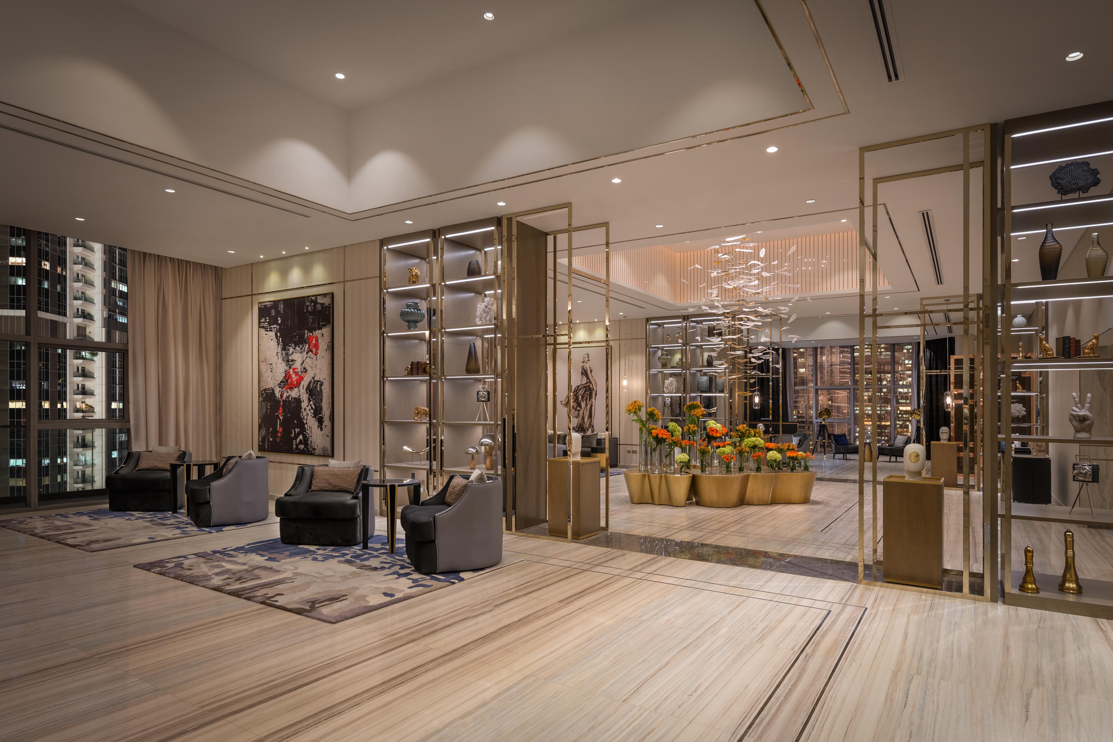 Paramount Hotel Midtown Ντουμπάι Εξωτερικό φωτογραφία The lobby